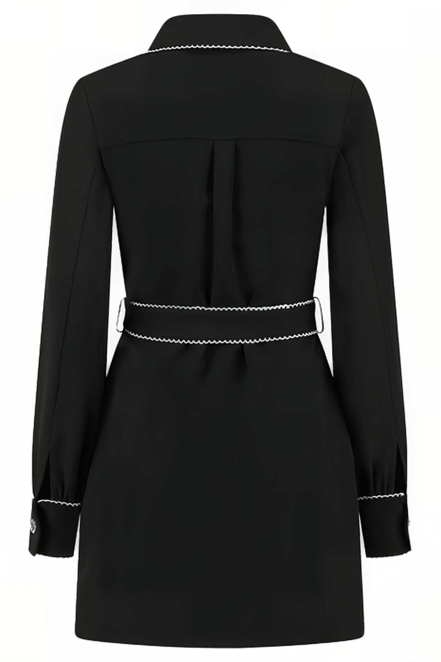 RORY TAPE DRESS BLACK 4