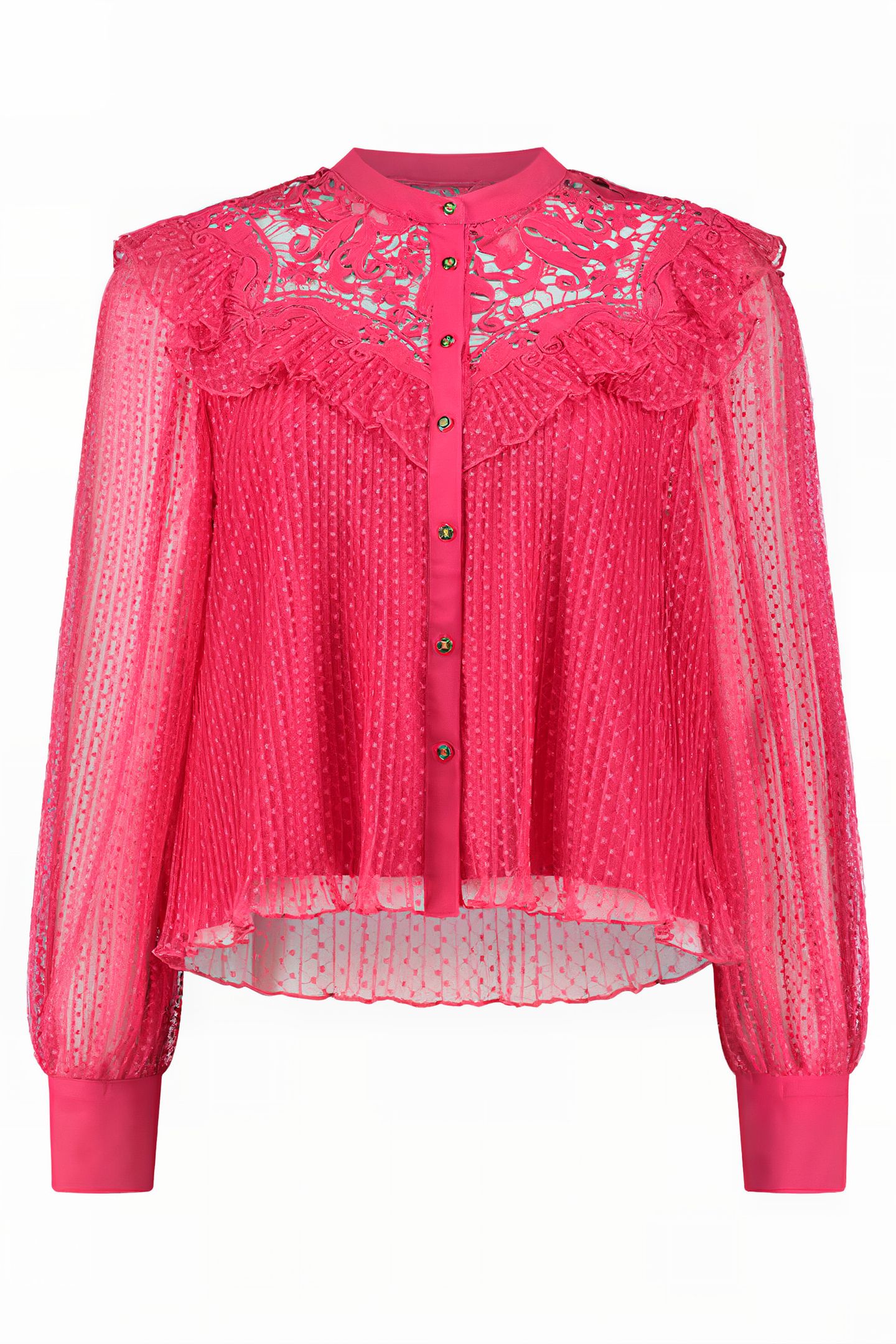 LOVE BLOUSE FUCHSIA 2