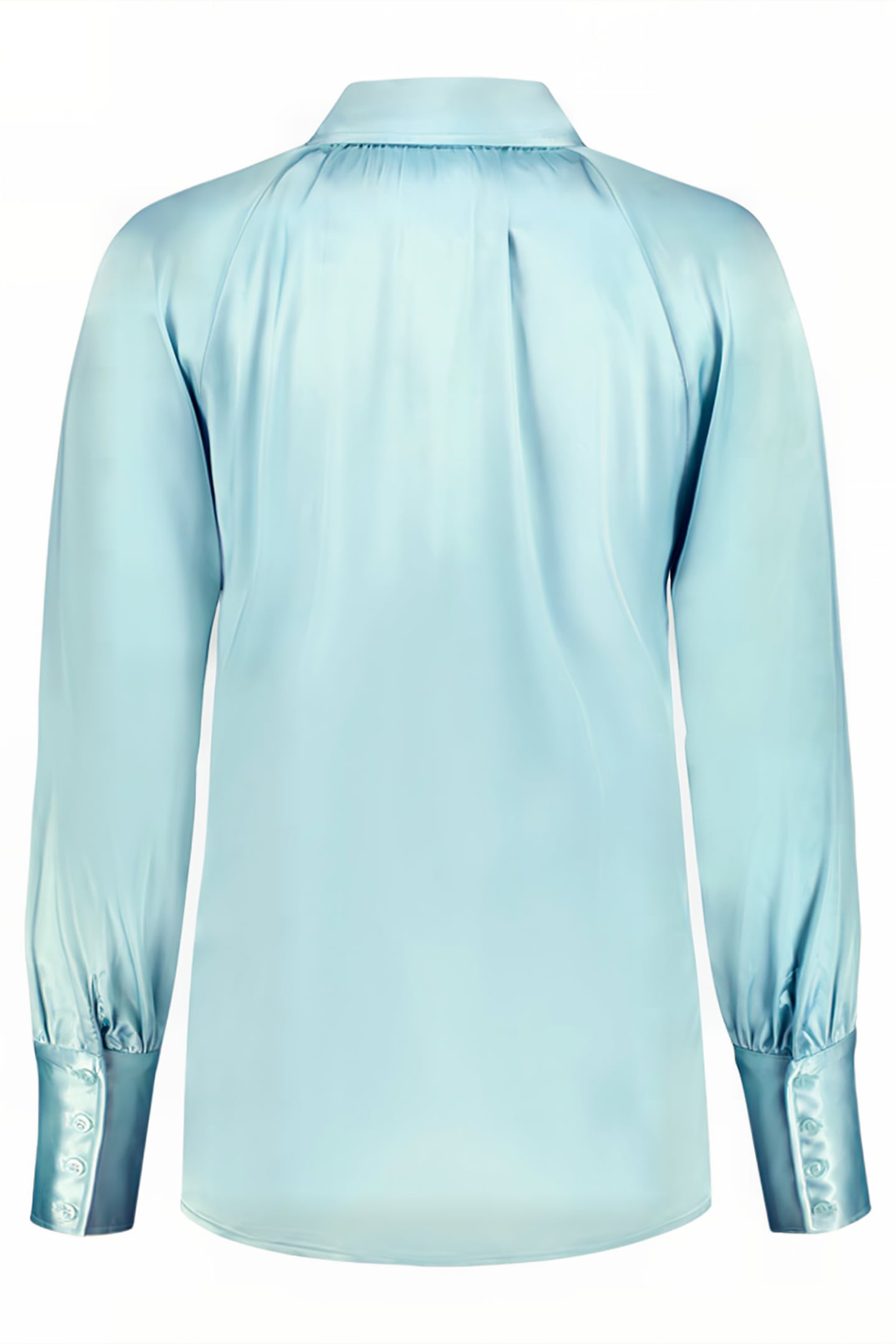 SUZ PUFF BLOUSE LAGOON 2