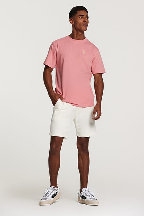 MEN SWEAT SHORTS SOLID STEVE JET STREAM WHITE 3