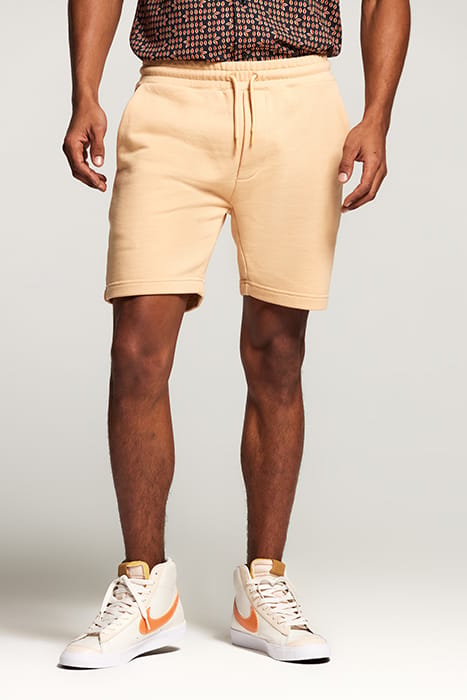 MEN SWEAT SHORTS SOLID STEVE SHEEPSKIN BEIGE 1
