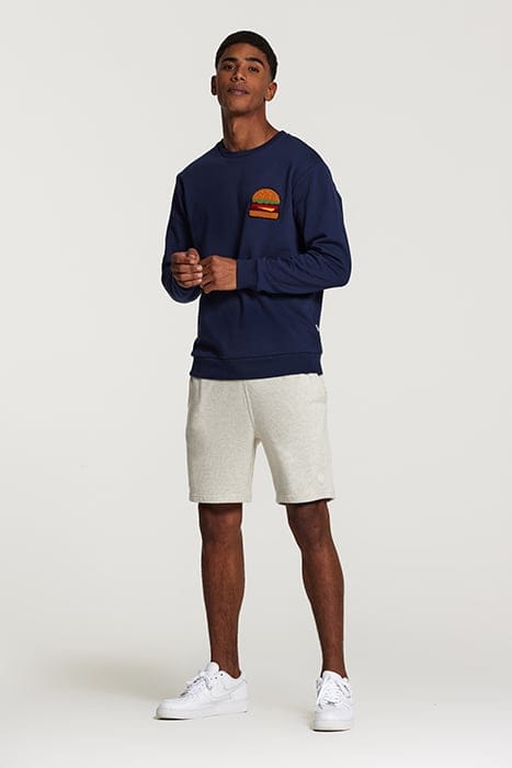 MEN MELANGE SWEAT SHORTS SEM LIGHT GREY MELANGE 3