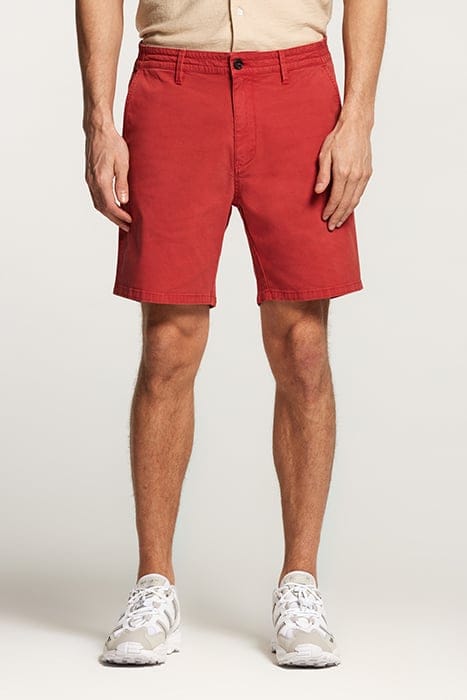 MEN COTTON STRETCH SHORTS JACK TANDORI SPICE BROWN 1