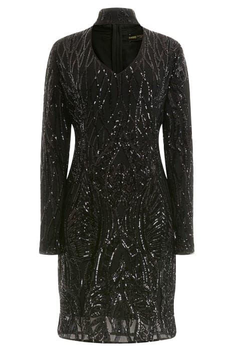 MARCIANO BY GUESS ROARING SEQUINS SHOR JET BLACK MULTI 4