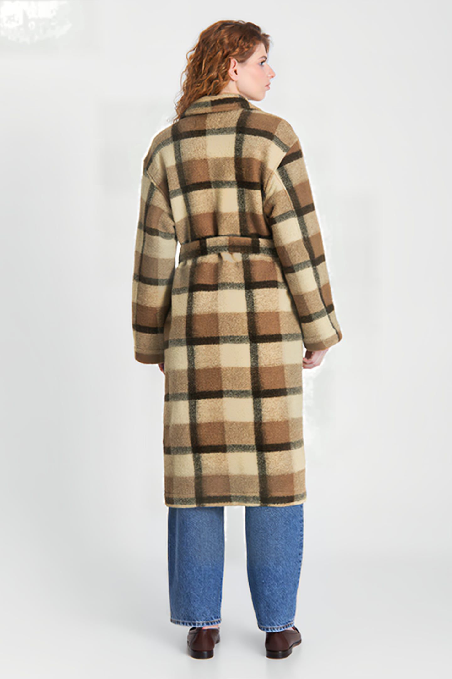 ISOLDE BEIGE CHECK 2