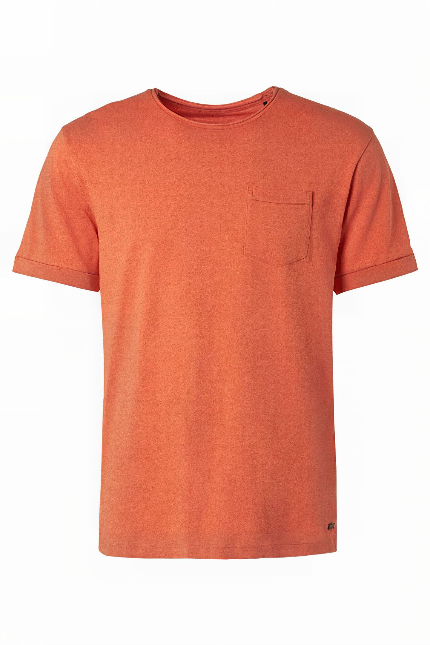 T-SHIRT CREWNECK SLUB PAPAYA 4