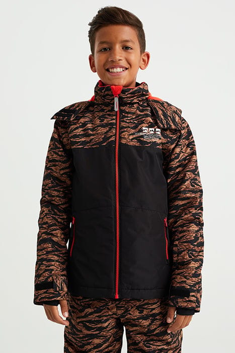 SNOW JACKET BROWN 1