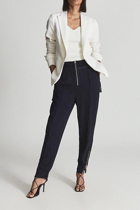 AMBER NAVY STRAIGHT PANTS — REGULAR FIT 3