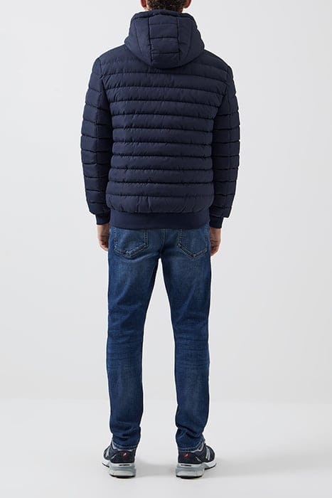 ROW HOODED PUFFER JACKET DARK NAVY 2