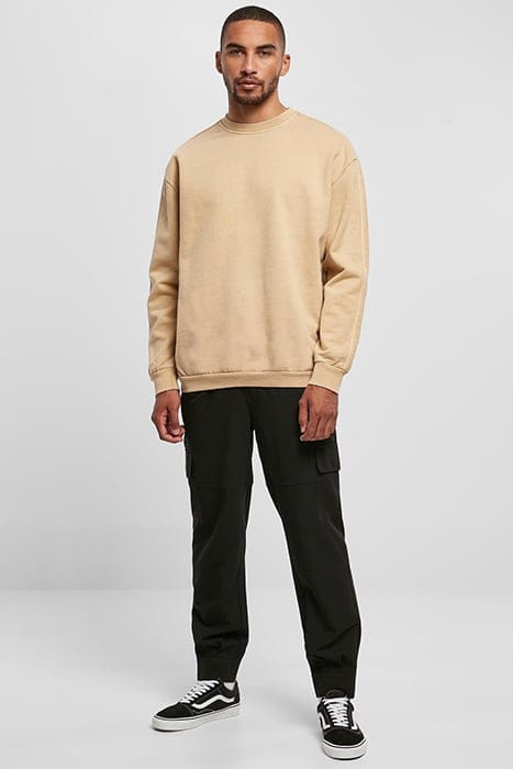 HEAVY TERRY GARMENT DYE CREW UNIONBEIGE 3