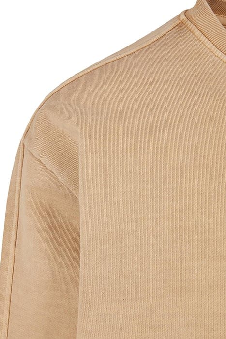 HEAVY TERRY GARMENT DYE CREW UNIONBEIGE 9