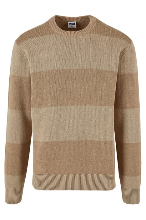 HEAVY OVERSIZED STRIPED SWEATSHIRT WARMSAND/WETSAND 4