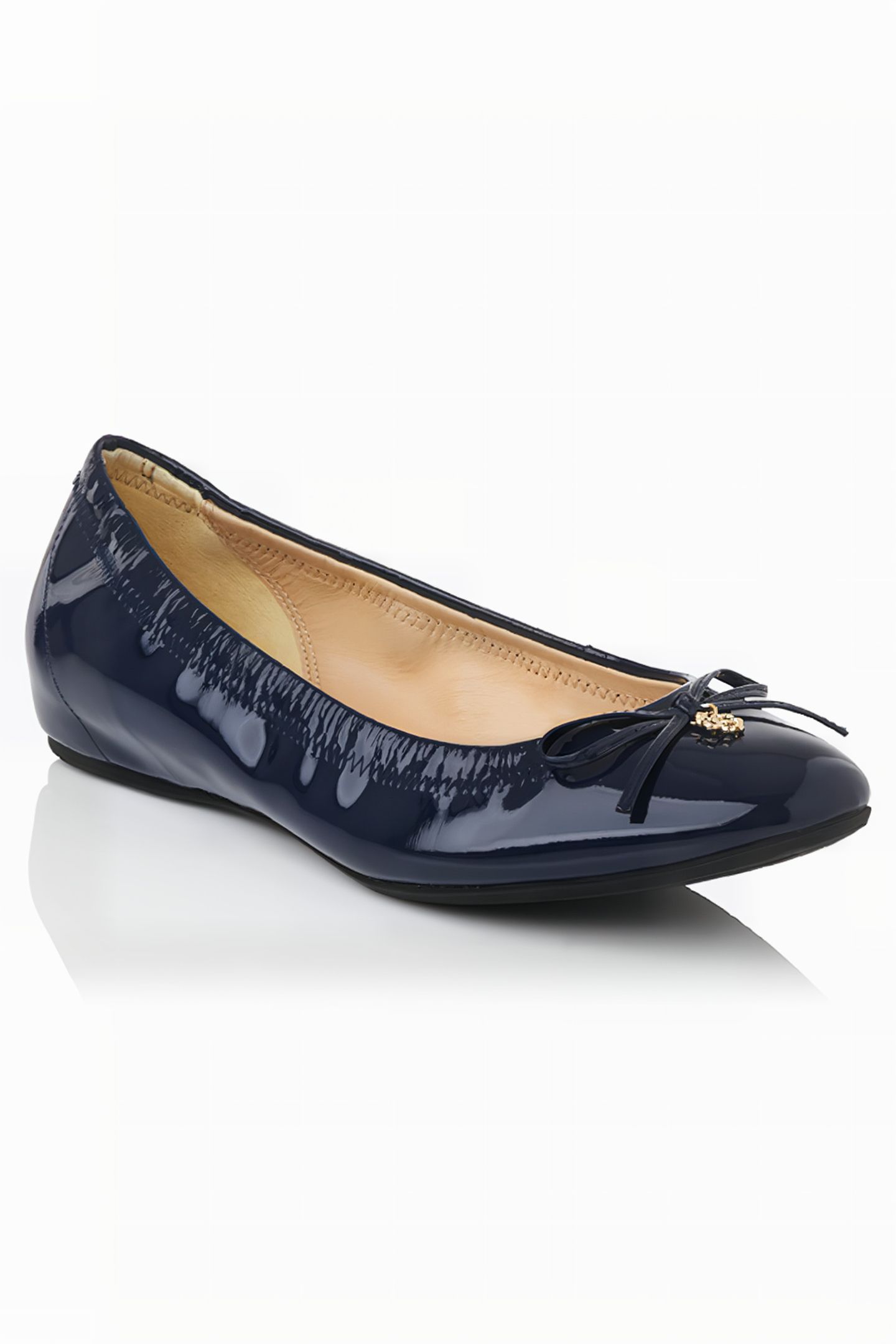 OSSIE BALLERINA SHOES NAVY 2