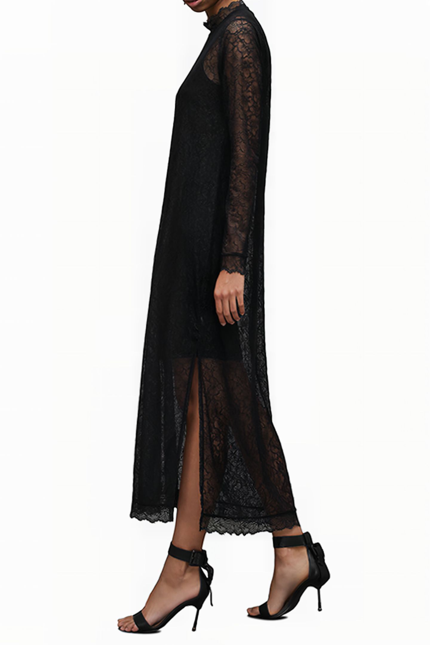 KATLYN LACE DRESS BLACK 4