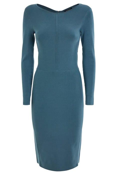 MARCIANO BY GUESS ARIA SWEATER DRESS BLUE TOPAZ 1