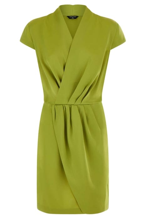 MARCIANO BY GUESS AVRIL WRAP DRESS TAKE ROOT GREEN 3