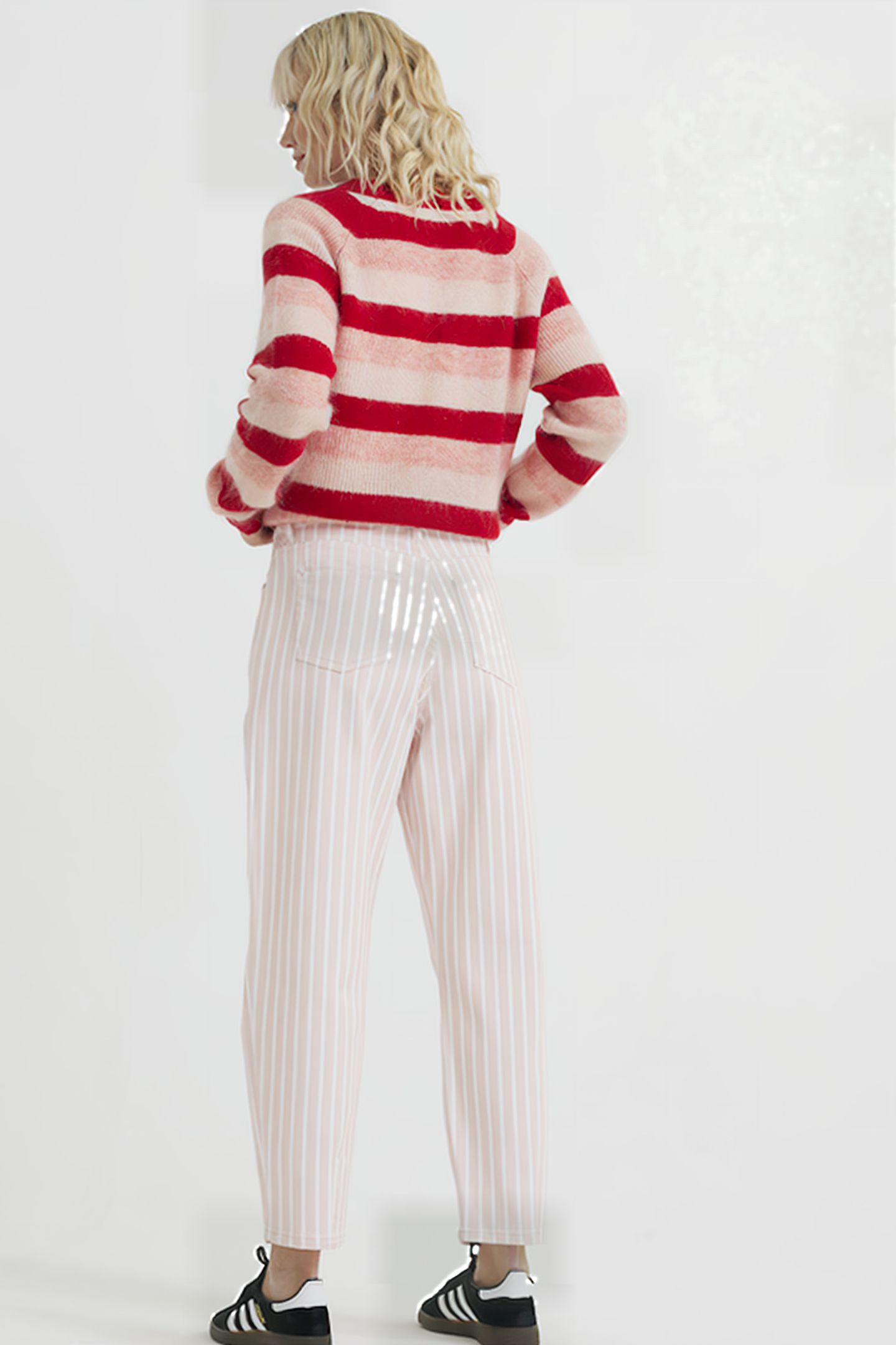 JN CHRISTA STRIPES ENGLISH ROSE 2