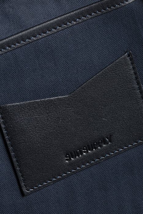 BRIEFCASE SLIM BLUE SUEDE BLUE 9
