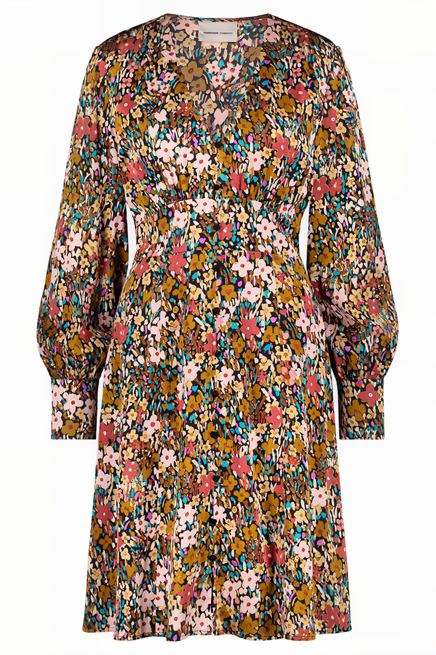 LYNN SHORT CATO DRESS BLACK/RA RA RASPBERR 3