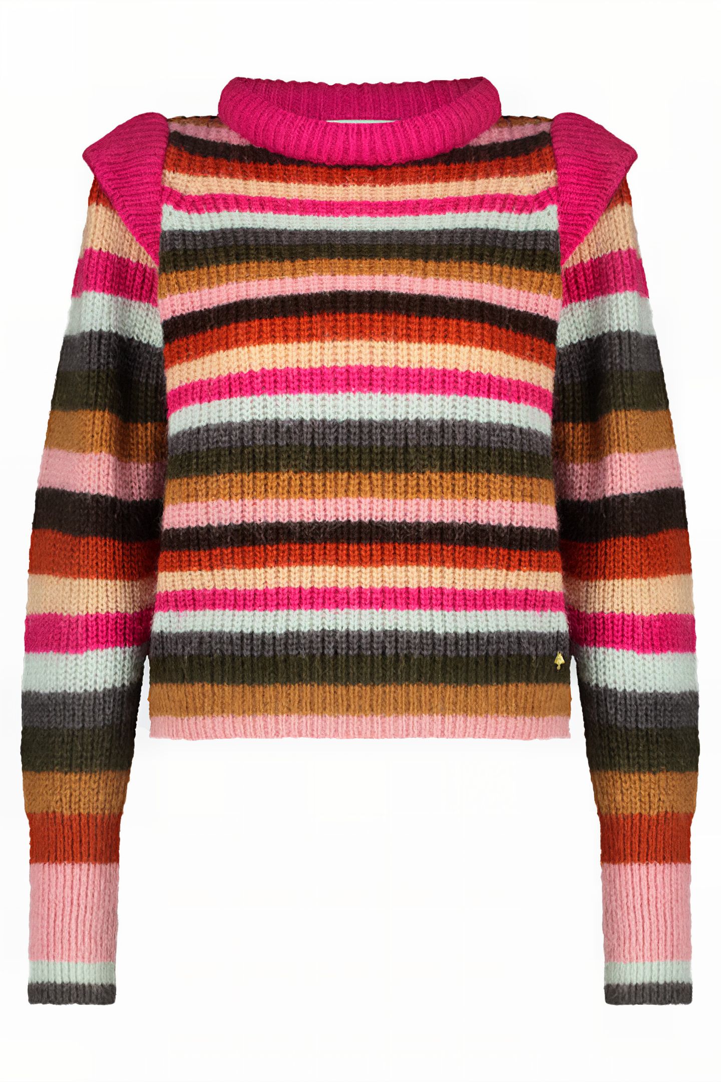 RAINBOW PULLOVER MOUNTAIN GREEN/ORANG 4