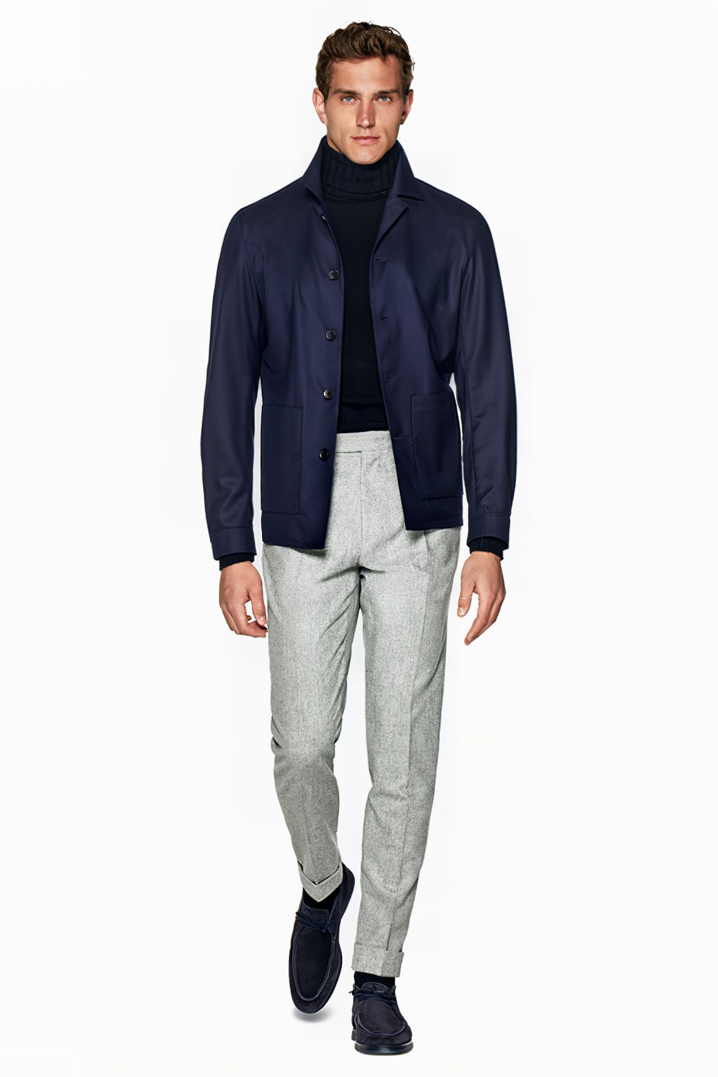 NAVY WALTER SHIRT-JACKET NAVY 3