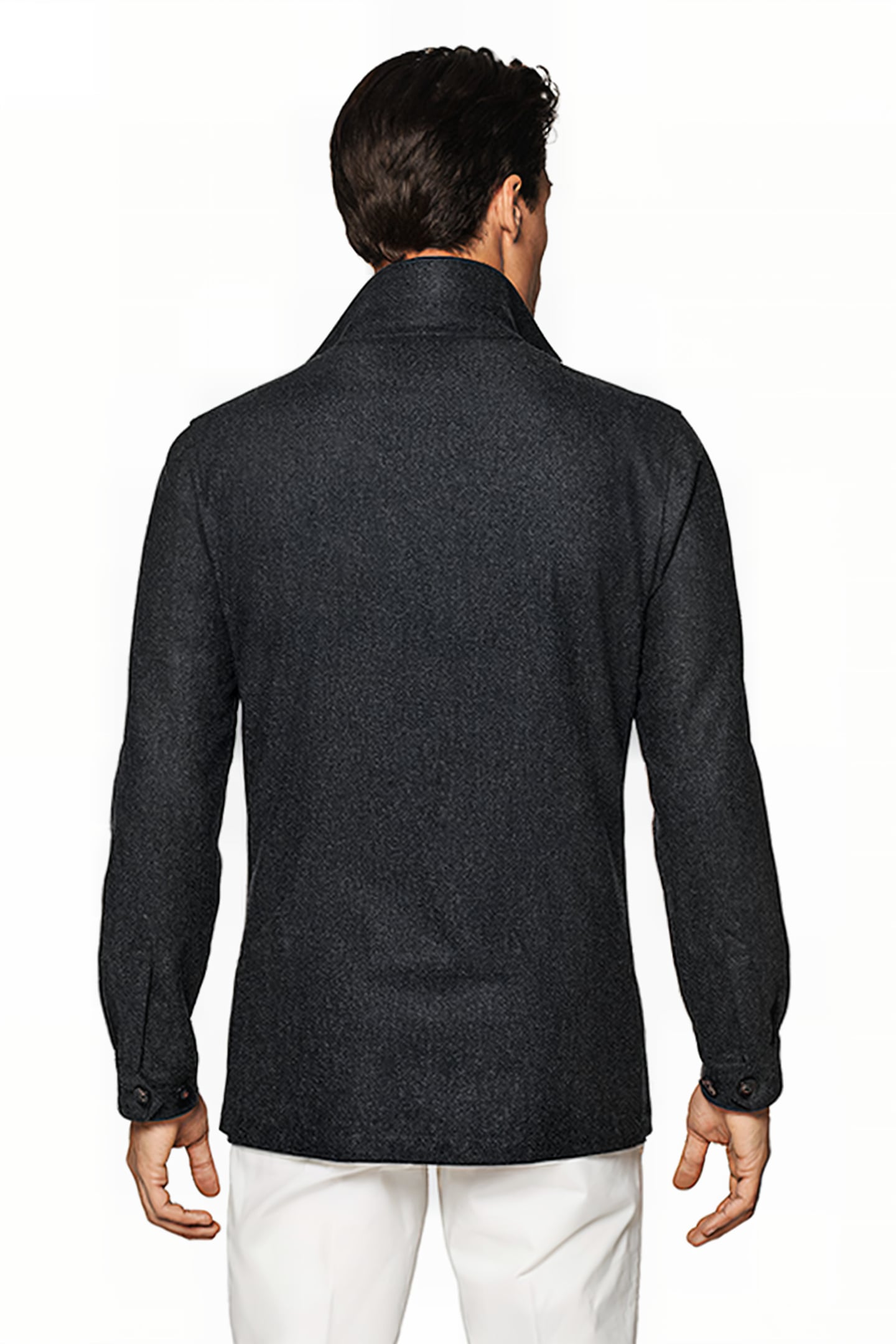 DARK GREY GREENWICH SHIRT-JACKET DARK GREY 2