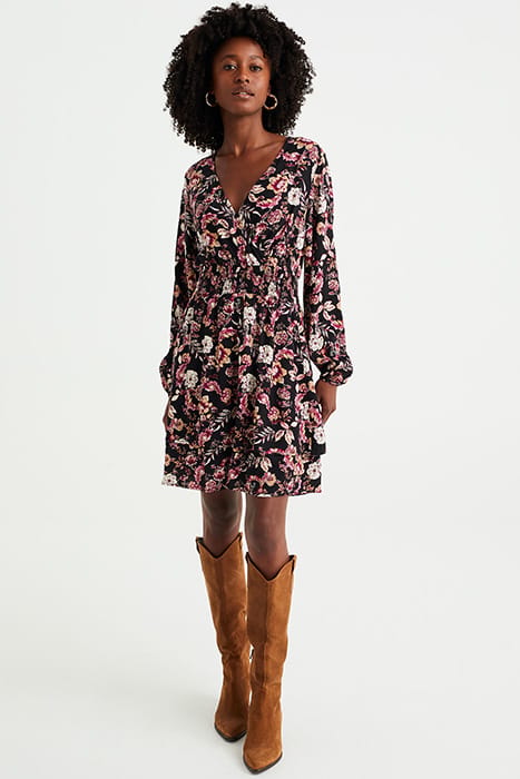 DRESS SHORT VINTAGE RED 1