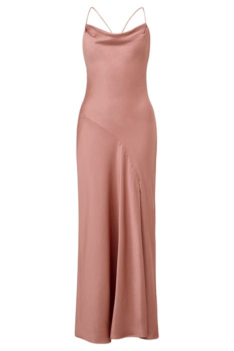 BLAIR BACK DETAIL MIDI DRESS DUSTY ROSE 3