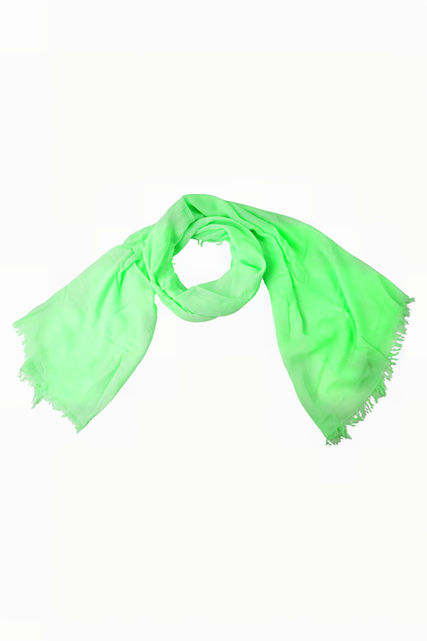 SCARF OBLONG GREEN 1