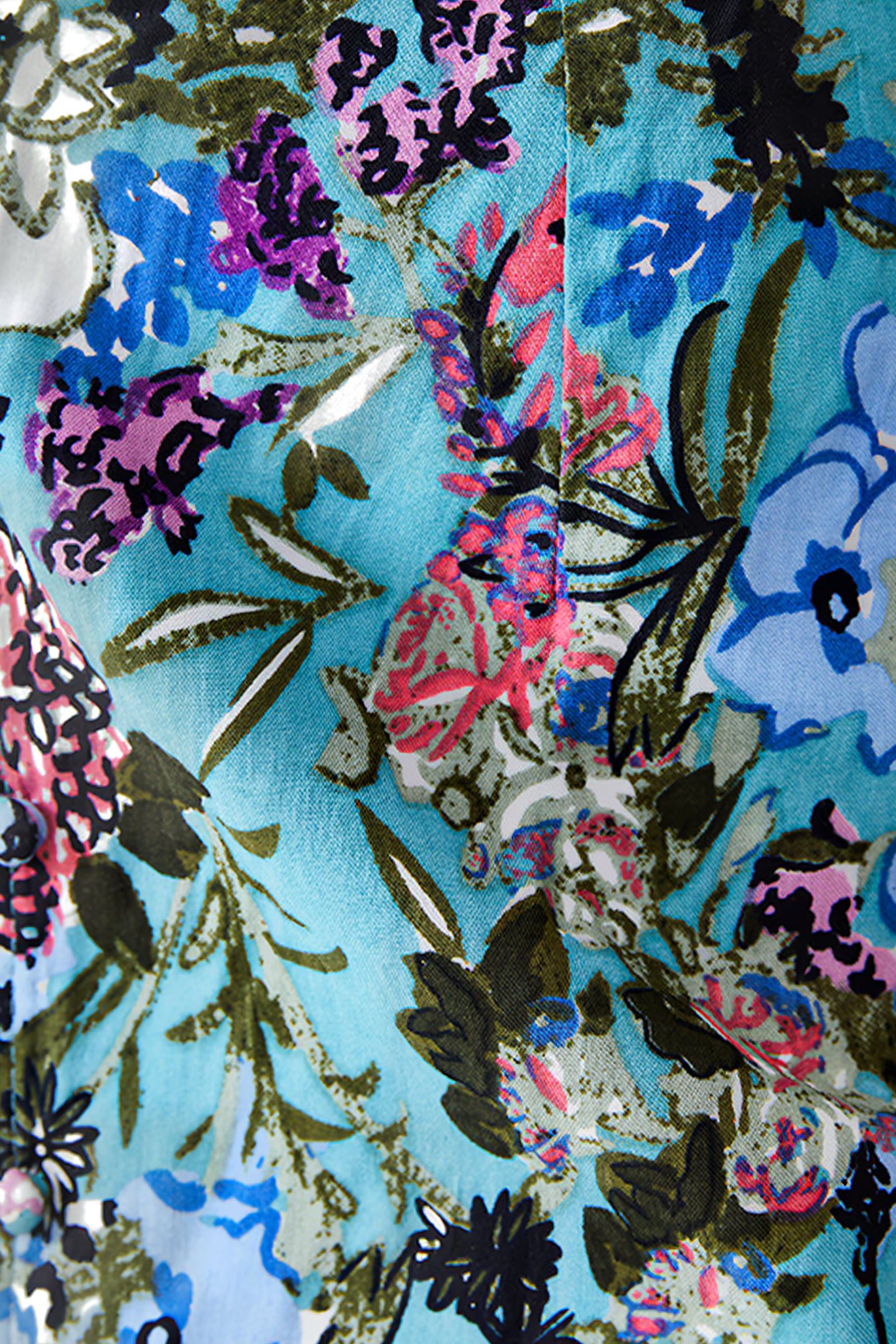BLOSSOM DRAPEY BTN MIDI SKIRT STILL WATER 4