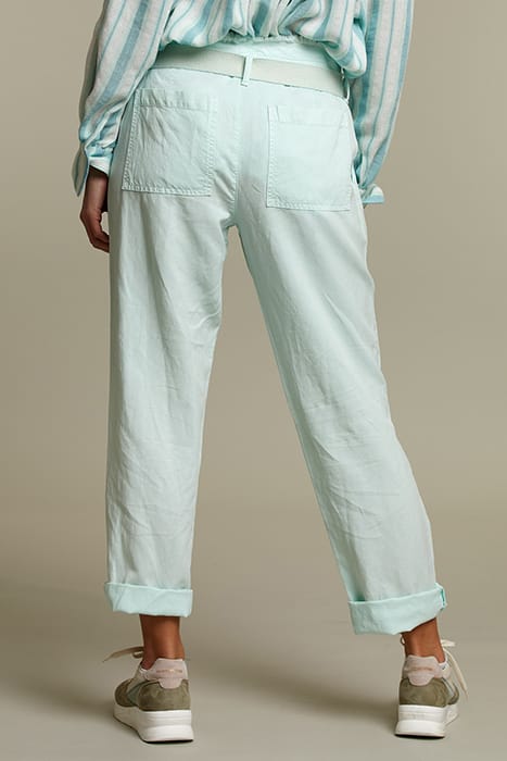 GREEN HIGH WAIST PANTS 2