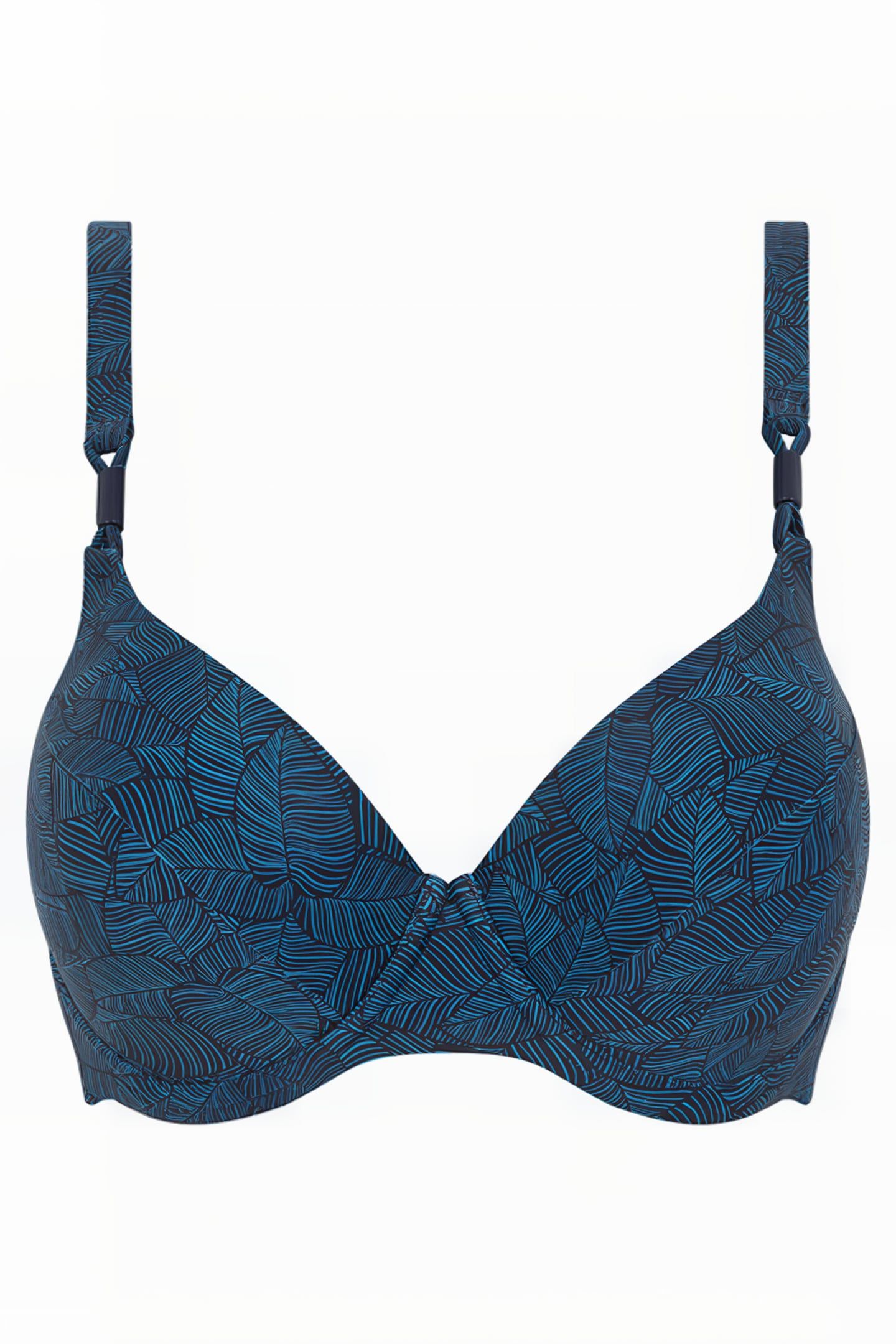 SW BRA TSHIRT BLUE PLAMS 3