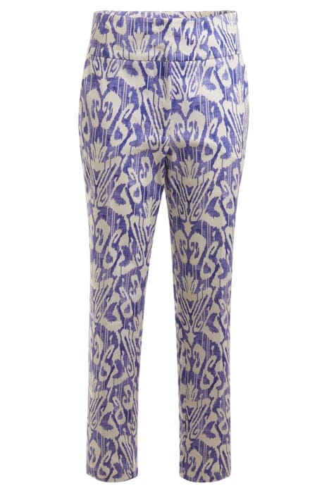 MARCIANO BY GUESS SHELLY PRINTED PANT SUBSTANCE BLUE SKINNY 4