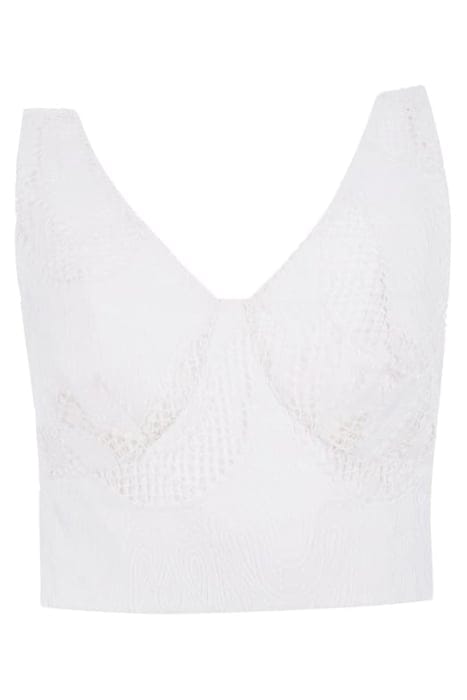 MARCIANO BY GUESS DEONNA TOP TRUE WHITE 4