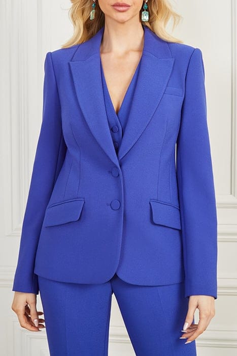 MARCIANO BY GUESS JACQUELINE BLAZER JEWEL BLUE A718 1