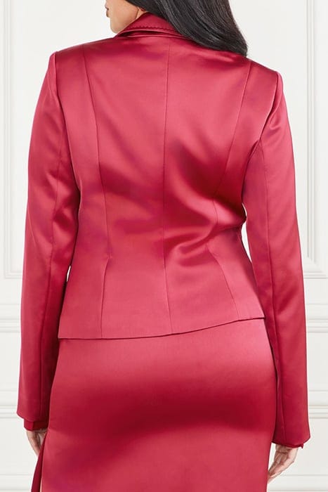 MARCIANO BY GUESS CORSAGE BLAZER SOLID VIVA PINK 2