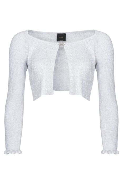 BLUMA CARDIGAN COSTINA LUREX SILVER GREY 1
