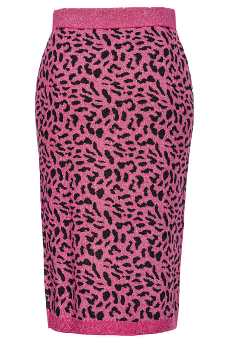 GIORNALAIO GONNA JACQUARD LURE NUDE ROSÉ & CLASSIC BLACK 2