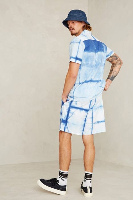 BIDATSU SHIBORI NATURAL INDIGO 3