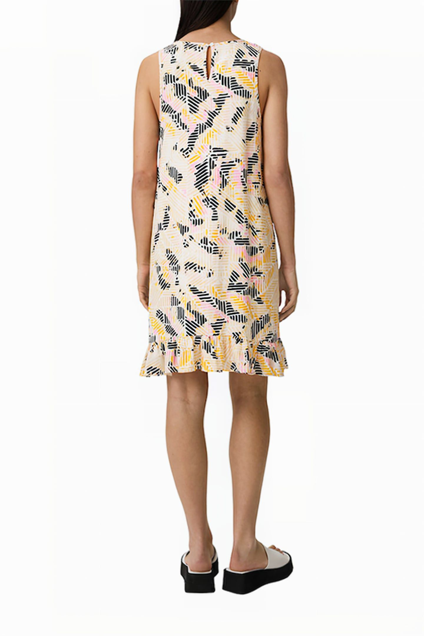 COMMA DRESSES GREY/BLACK 2