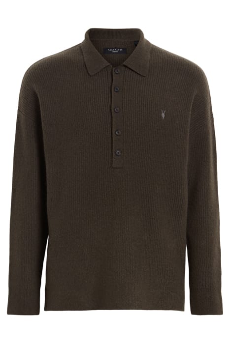 SHAPLEY LS POLO DARK IVY GREEN 4