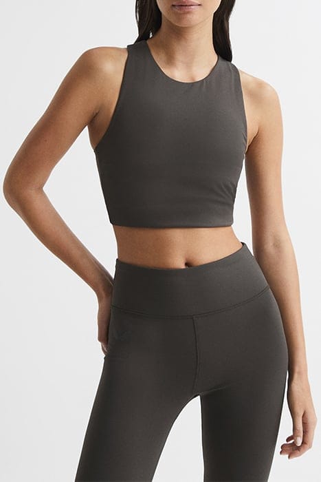 EMMA PERFORMANCE SPORTS BRA — BROWN 1