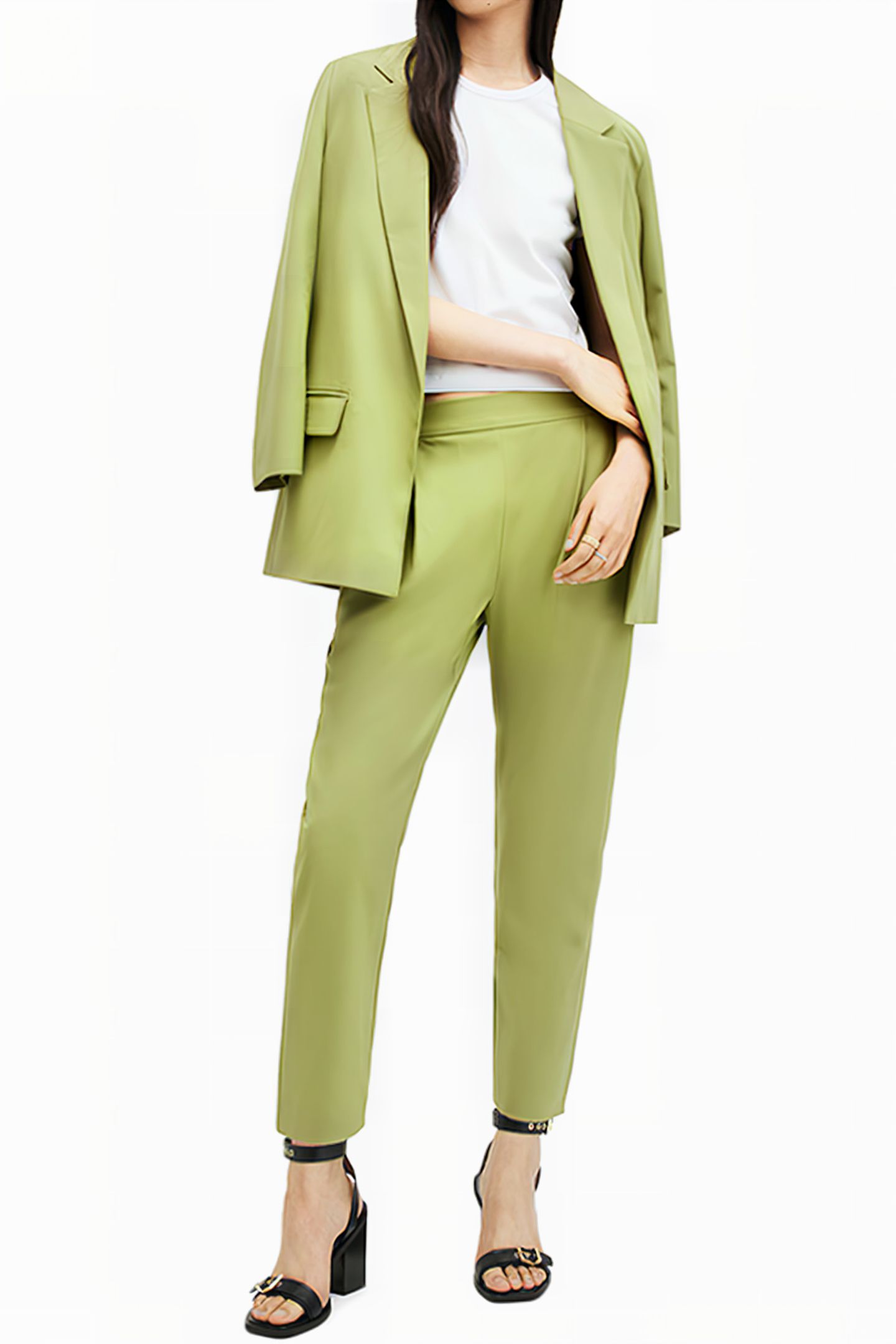 ALEIDA TRI TROUSER OLIVE GREEN 2