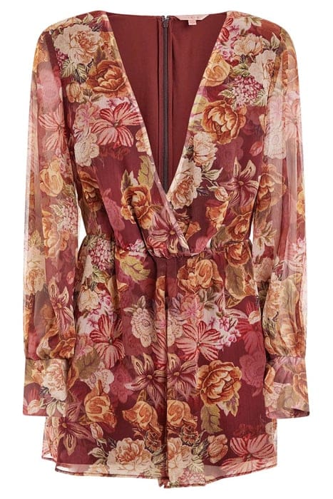 MARCIANO BY GUESS LS CANDIS ROMPER DIGITAL TAPESTRY PRI 4