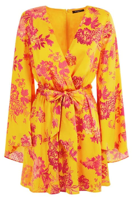 MARCIANO BY GUESS EMAYA ROMPER EDEN PRINT 4