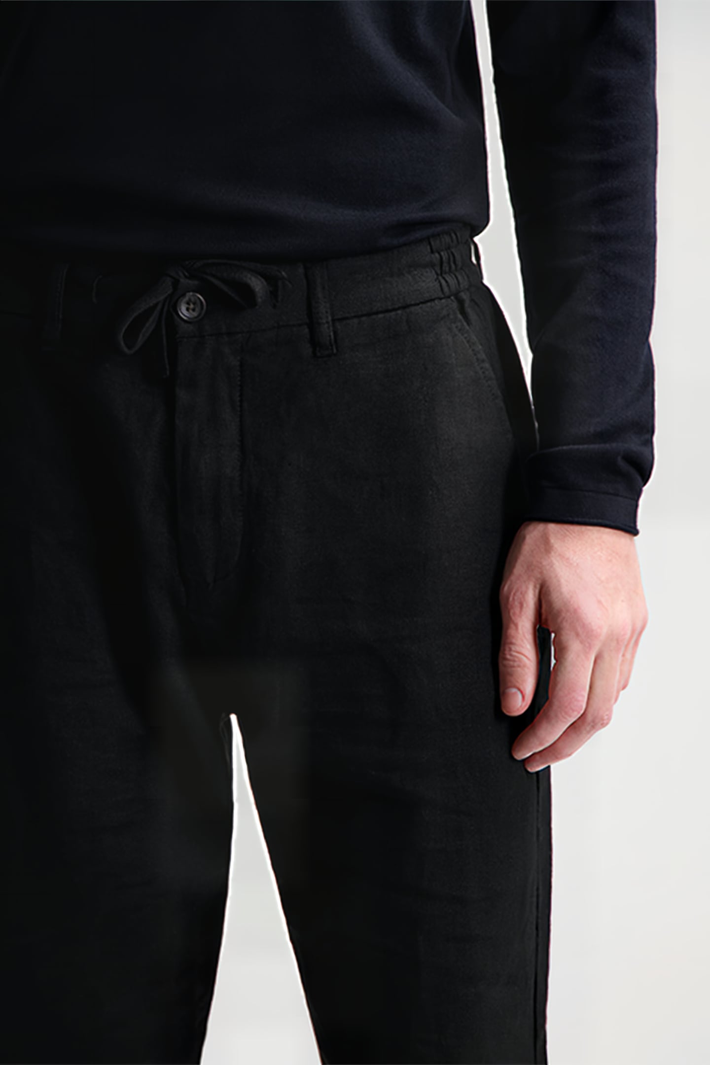 DS_JAMES BEACH PANTS BLACK 5