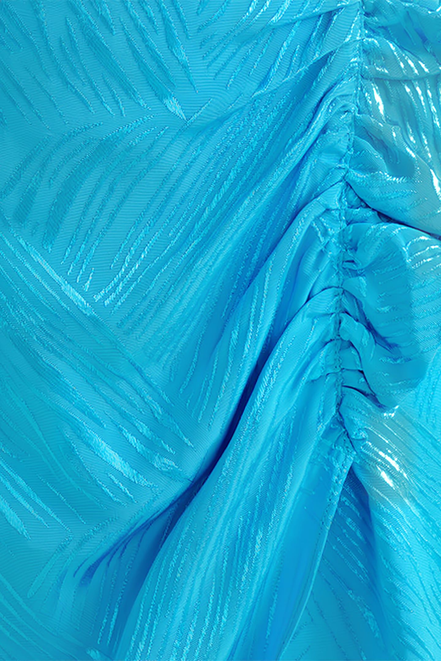 LA-SBFRINGE SKIRT BLUE 7
