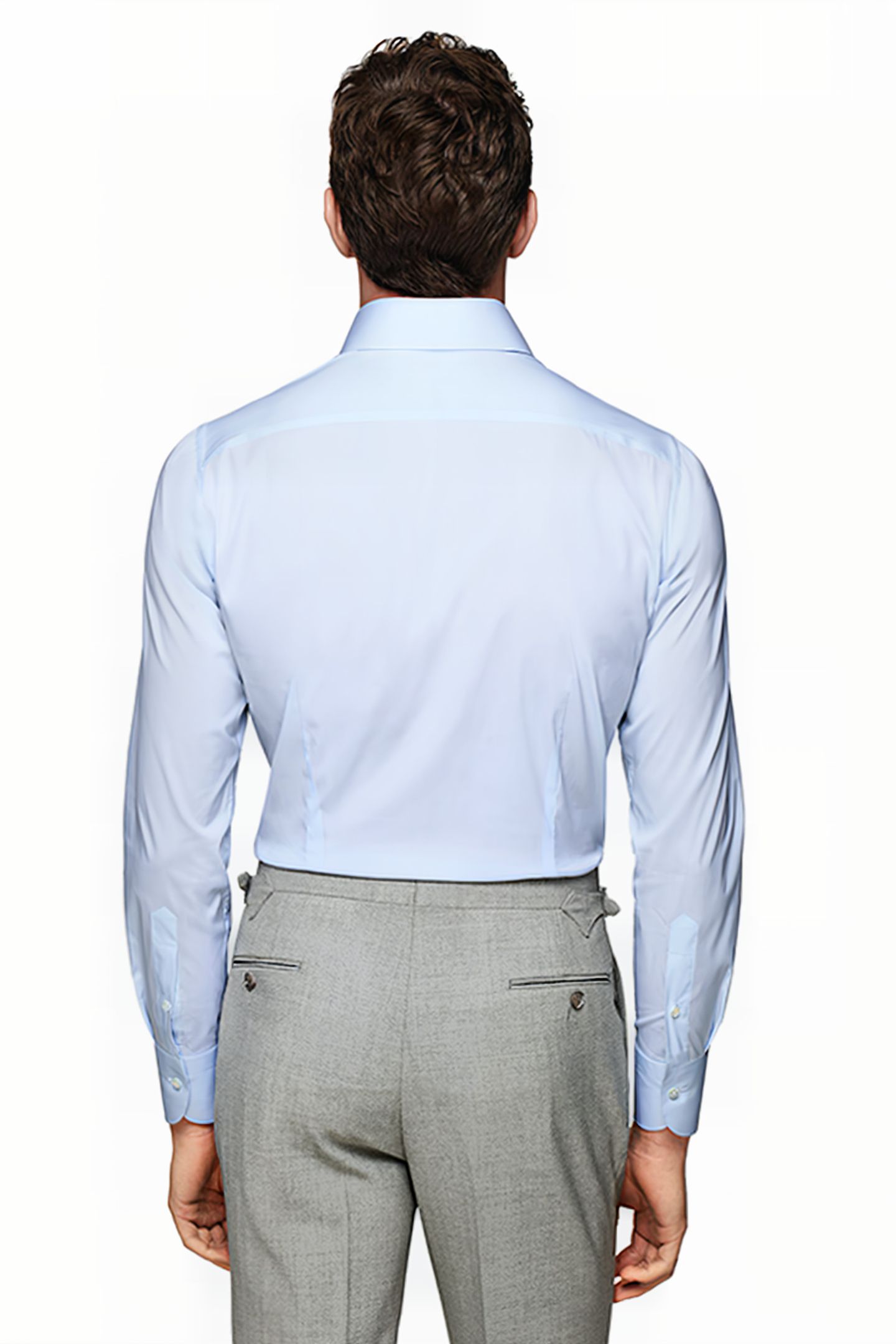 LUXURY STRETCH L.BLUE HAIRLINE LIGHT BLUE 2