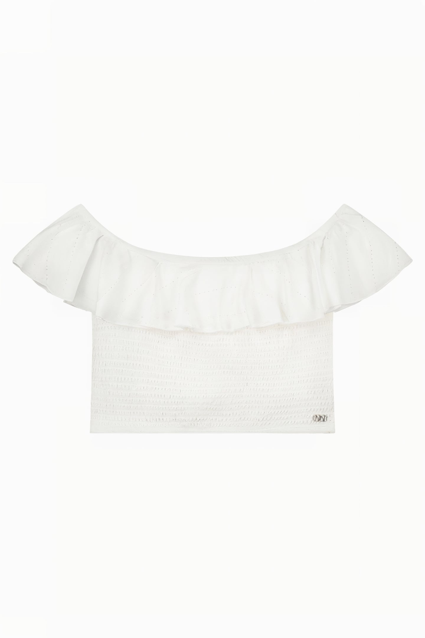 BRODERIE TOP OFF WHITE 1