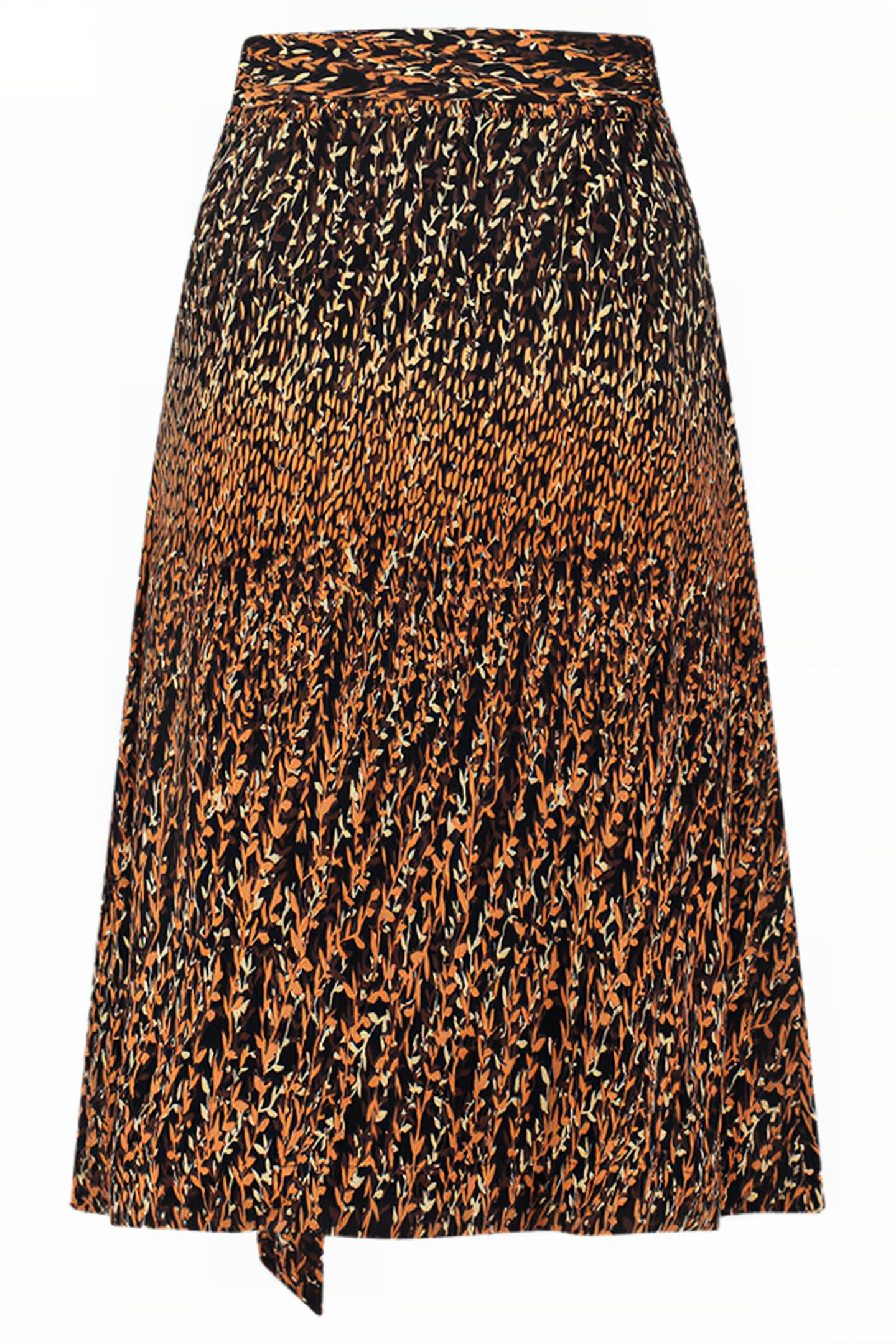 SOLEDAD WRAP SKIRT HAZEL/BEIGE/BLACK 2